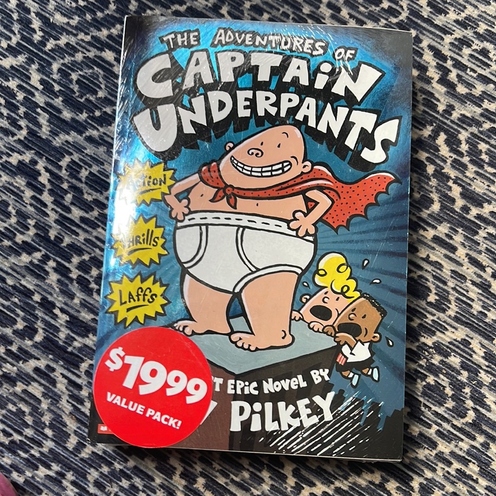 NEW - Captain Underpants Four Pack Set ~ 2 Packs Available